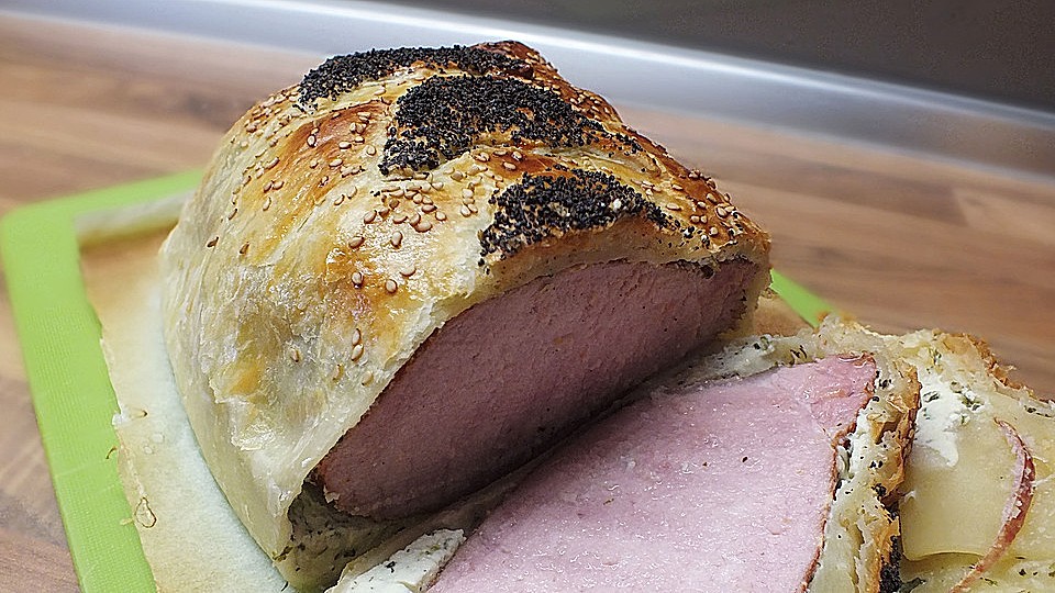 Kasseler im Blätterteigmantel von anagen| Chefkoch Kasseler im Blätterteigmantel von anagen| Chefkoch