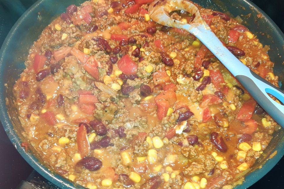 Mildes Chili con Carne