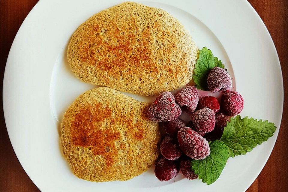 Süße Buchweizen-Pfannkuchen ohne Zucker