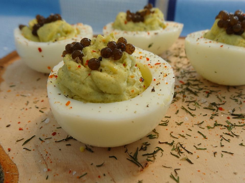 Russische Eier mit Kombu-Füllung von algenladen| Chefkoch