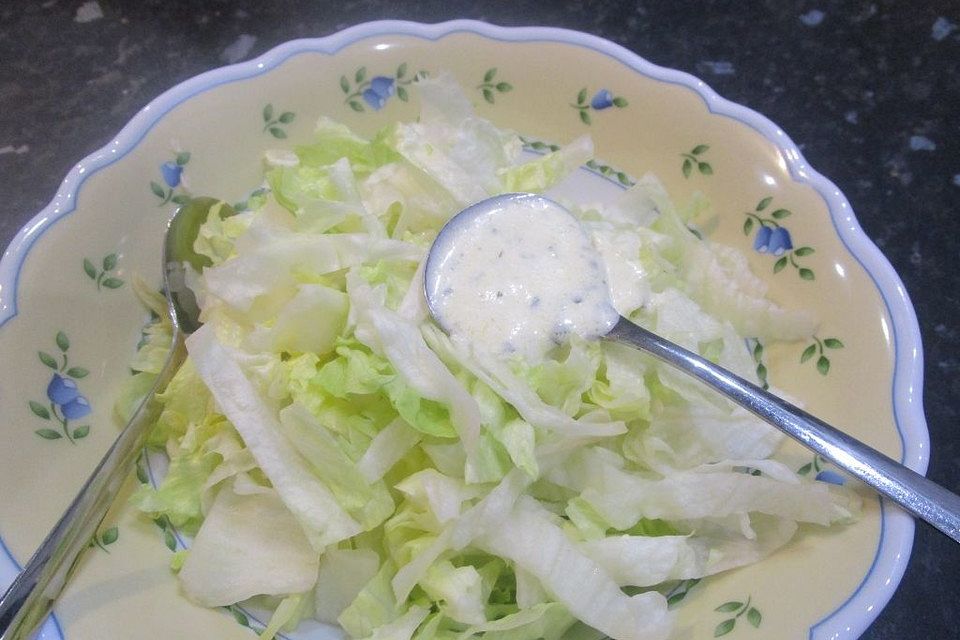 Mildes Honig-Senf Dressing