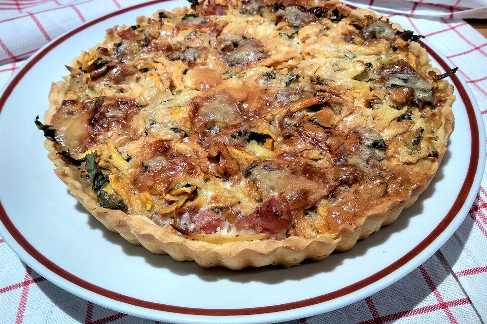 Kartoffel-Walnuss-Tarte