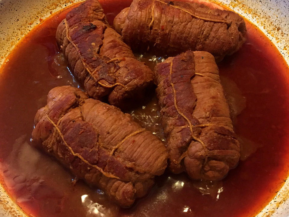 Meine Rinderrouladen ohne Gewürzgurke von Elarin | Chefkoch
