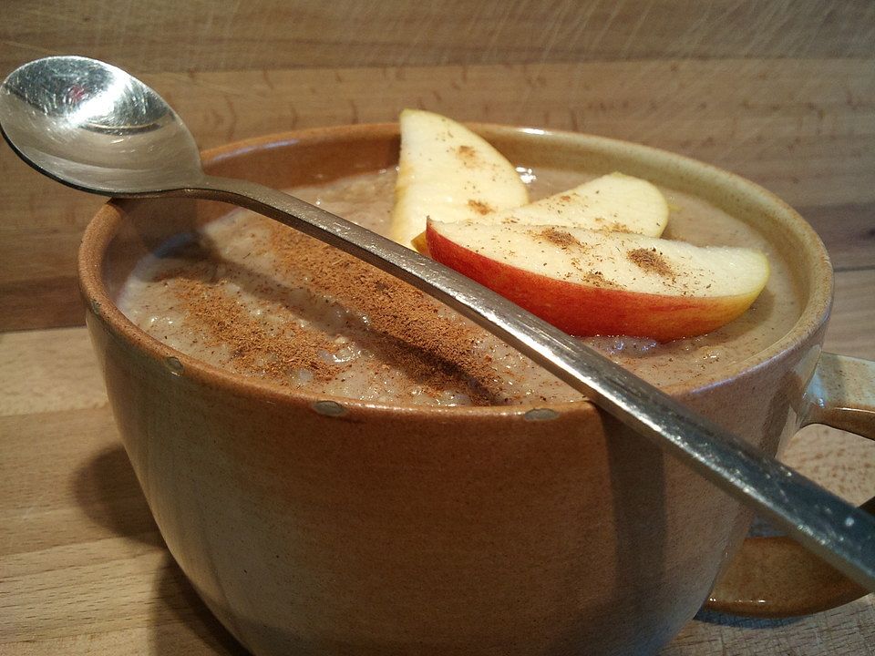 Winterliches Apfel-Zimt-Porridge von SophiesHealthyTreats | Chefkoch