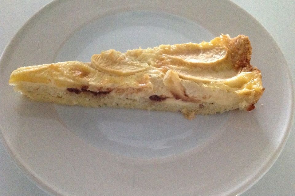 Apfel-Schoko-Tarte