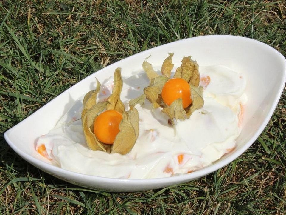 PhysalisKumquatQuarkDessert von patty89 Chefkoch