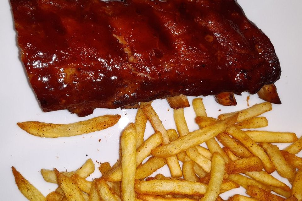 Spareribs nach der 3-2-1-Methode