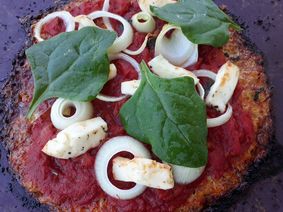 Die Blumenkohlpizza Von Zugolu Chefkoch 
