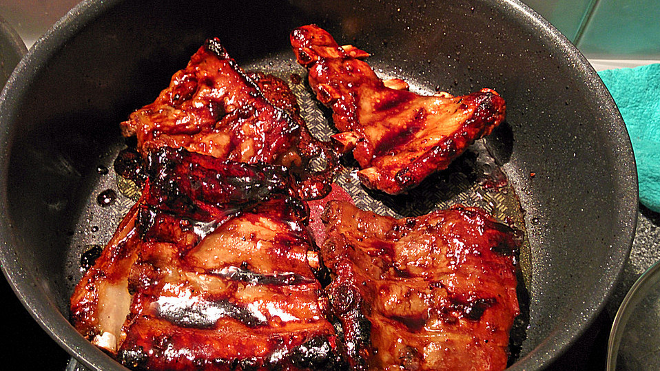 Spare Ribs in Honig - Knoblauch - Marinade von Joe_Cool