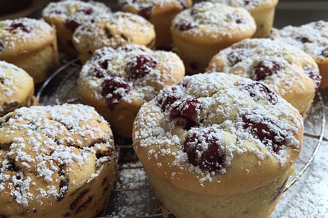 Kirschmuffins von julia84| Chefkoch