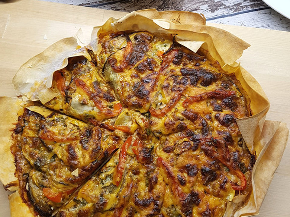 Yufkatarte mit mediterranem Gemüse von Ceebeeskitchen| Chefkoch