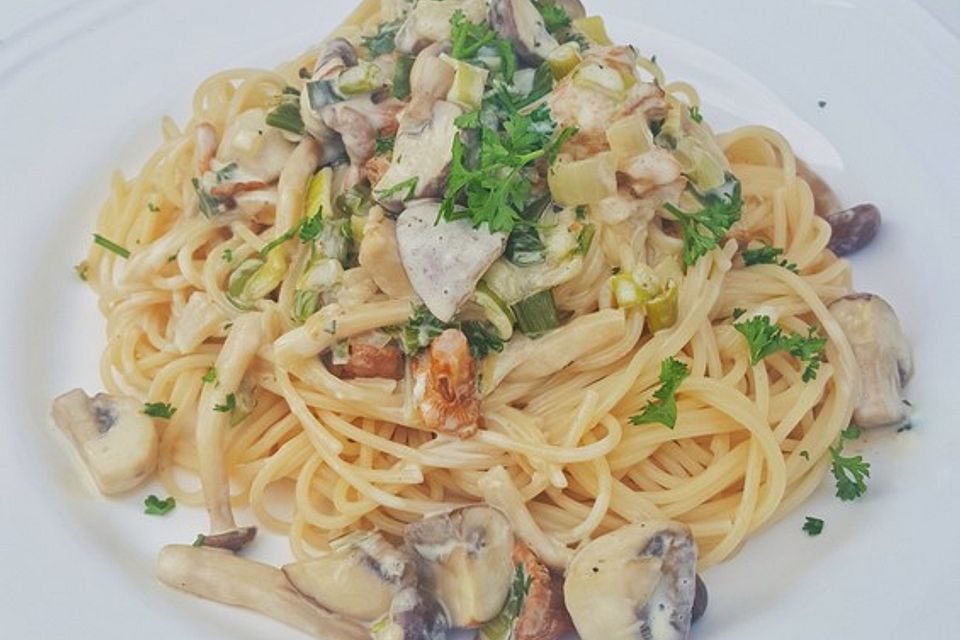 Dinkelspätzle-Pfanne Dinkelspätzle-Pfanne