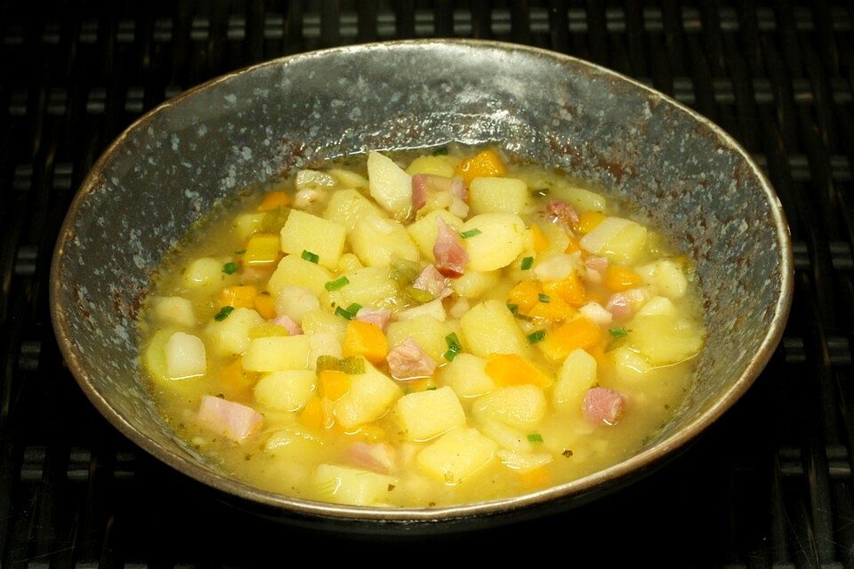 Kartoffelsuppe ohne Fertigbrühe