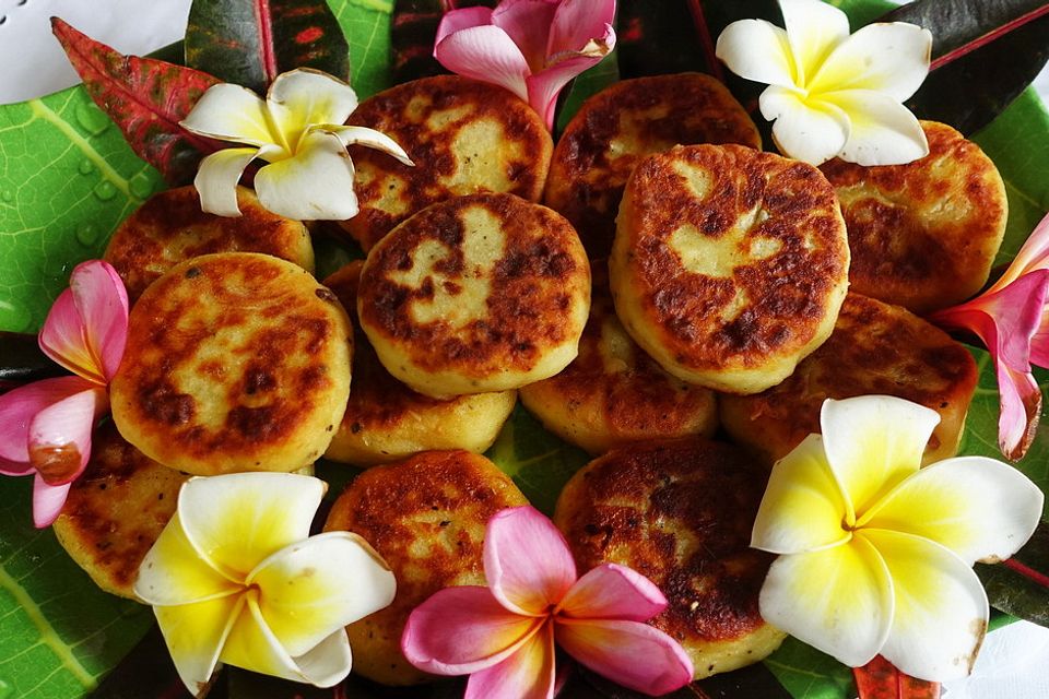 Kretische Hackfleisch-Kartoffelbällchen