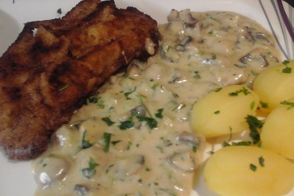 Bautzner Schnitzel mit Blumenkohl Bautzner Schnitzel mit Blumenkohl