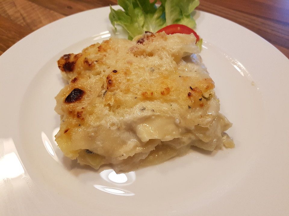 Vegetarische Kohlrabi-Lasagne mit Gorgonzolasauce von Phinola| Chefkoch
