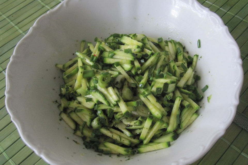 Zucchini-Salat à la Gabi