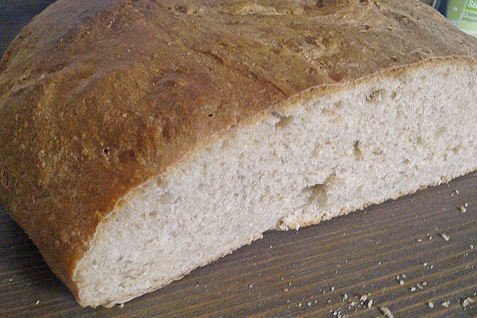 Weizen - Vollkorn - Brot mit Hefe