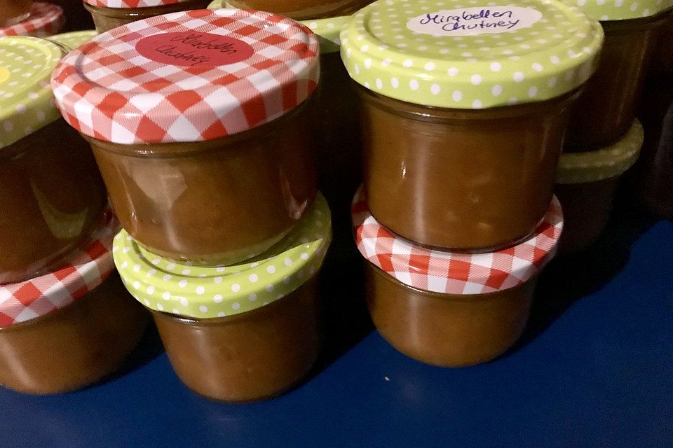 Mirabellen-Mango-Chutney