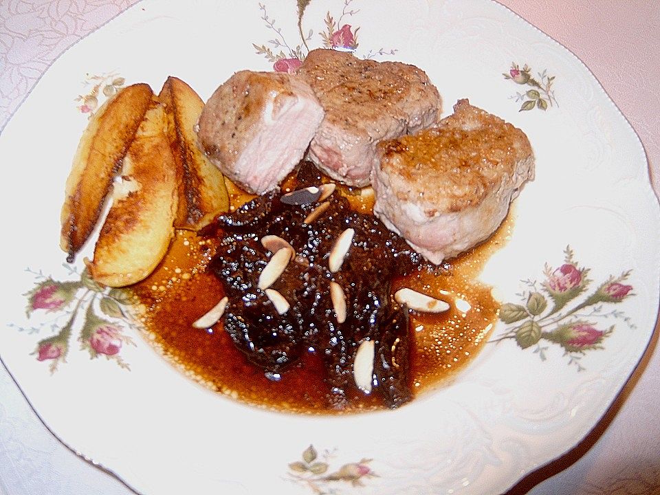 Schweinelende mit Backpflaumen