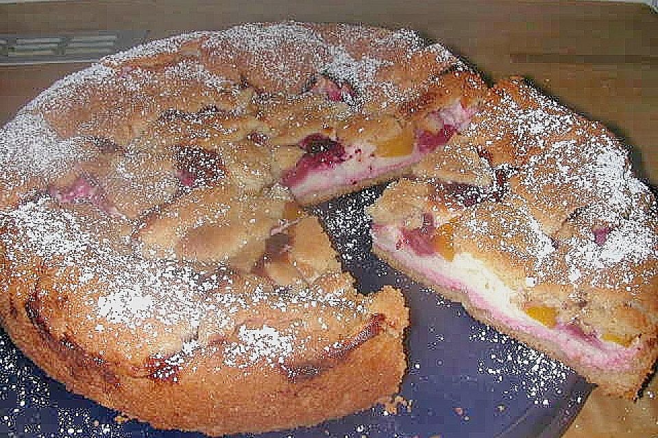 Laras Pfirsich - Melba - Zupfkuchen