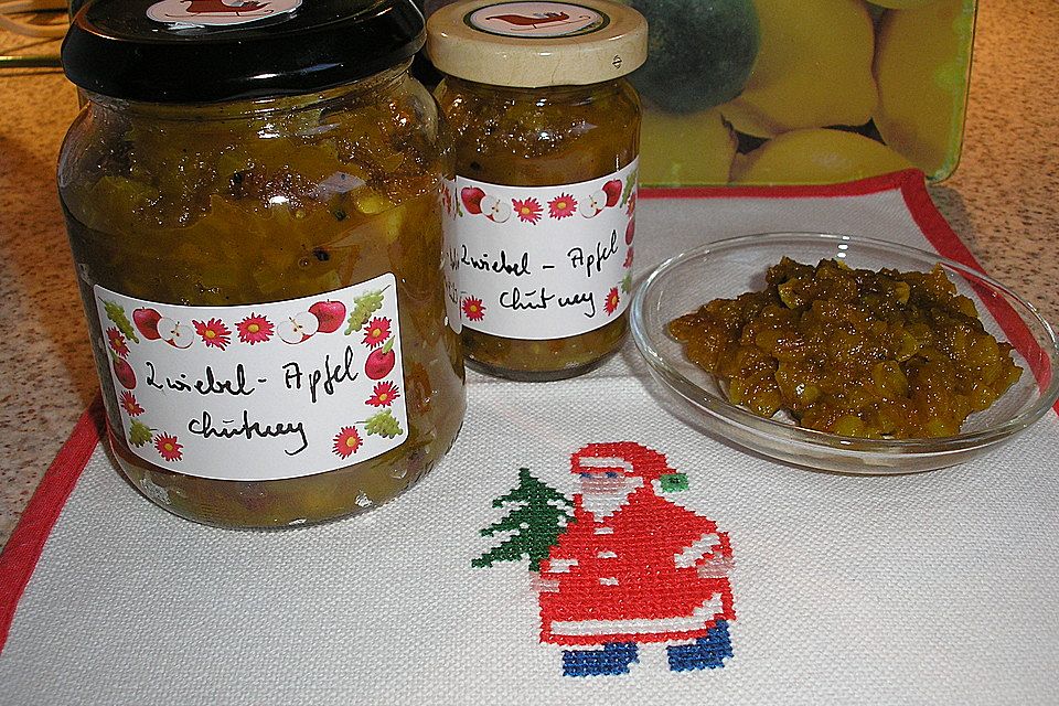 Zwiebel - Apfel - Chutney