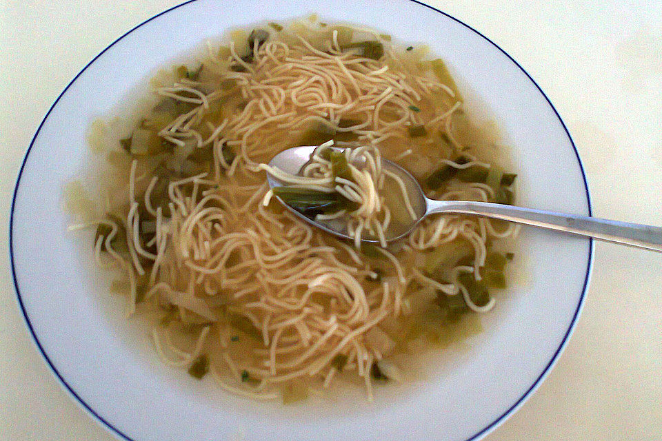 Lauchsuppe