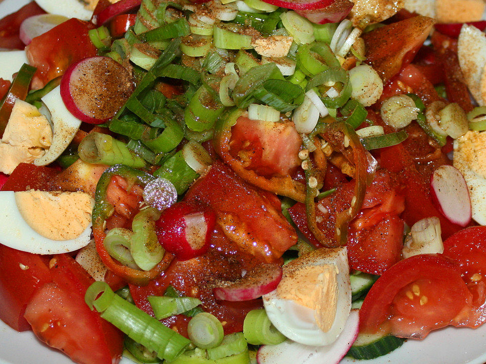 Schneller Gurken-Tomaten-Salat von geschmacklich_gut| Chefkoch