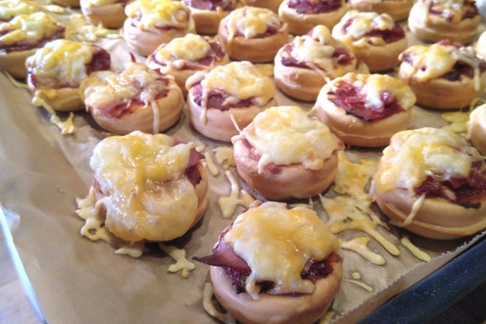 Mini Donut Pizzen