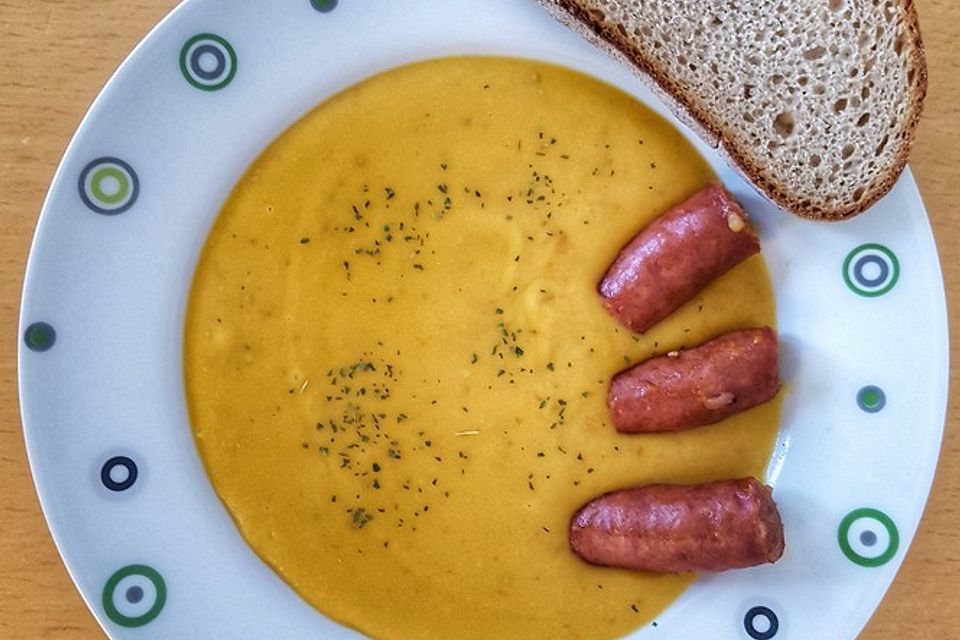 Kürbissuppe mit Butternutkürbis von Benjamin