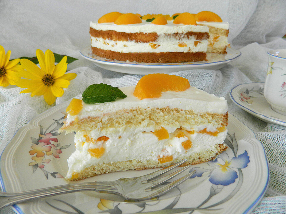 Fruchtige Joghurt-Sahne-Torte von Foodfan_JessyLe| Chefkoch Fruchtige Joghurt-Sahne-Torte von Foodfan_JessyLe| Chefkoch