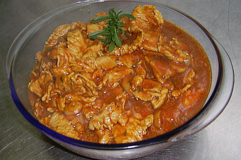 Zwiebel-Gulasch