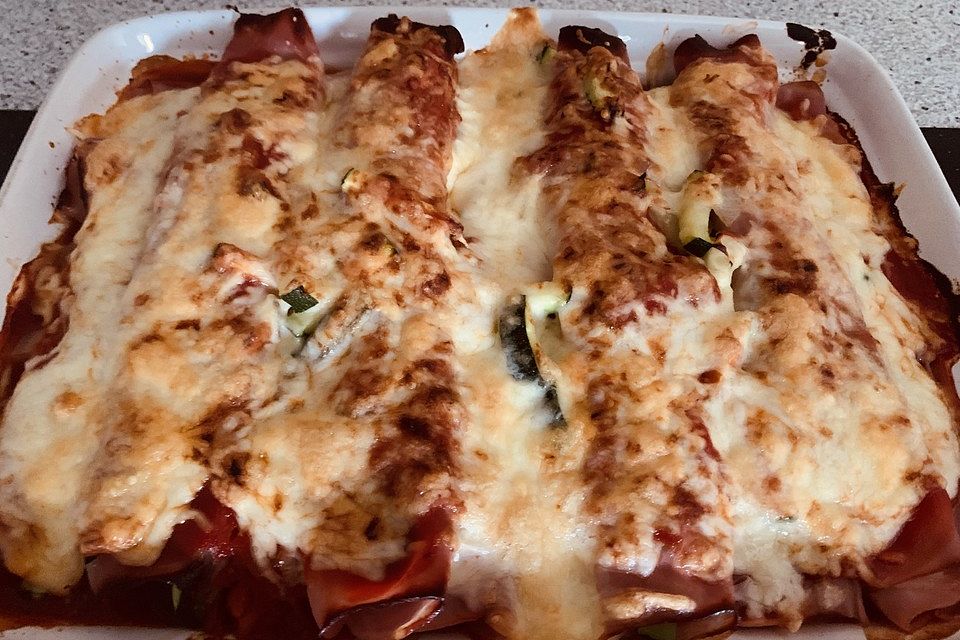 Low Carb Schinkencannelloni