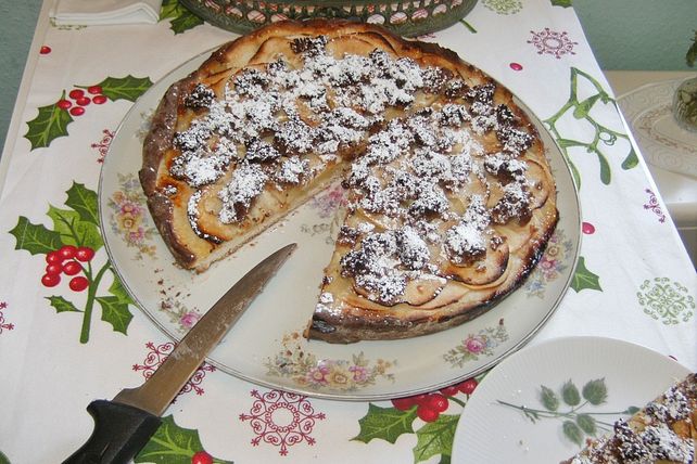 Rustikaler Apfelkuchen mit Nuss-Honig-Streusel von Anaid55| Chefkoch