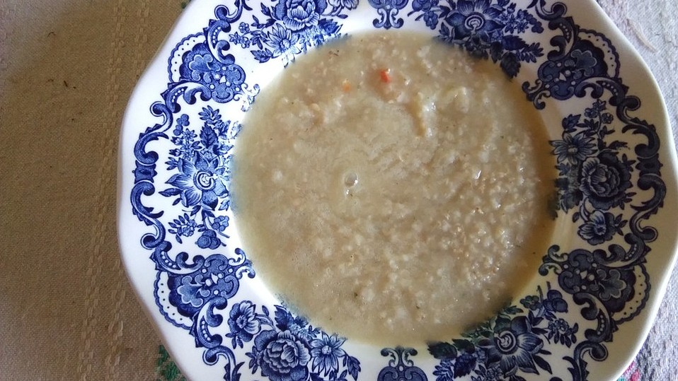 Haferschleimsuppe ohne Ei von ganoderma-lucidum