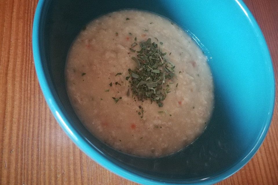 Haferschleimsuppe ohne Ei Haferschleimsuppe ohne Ei