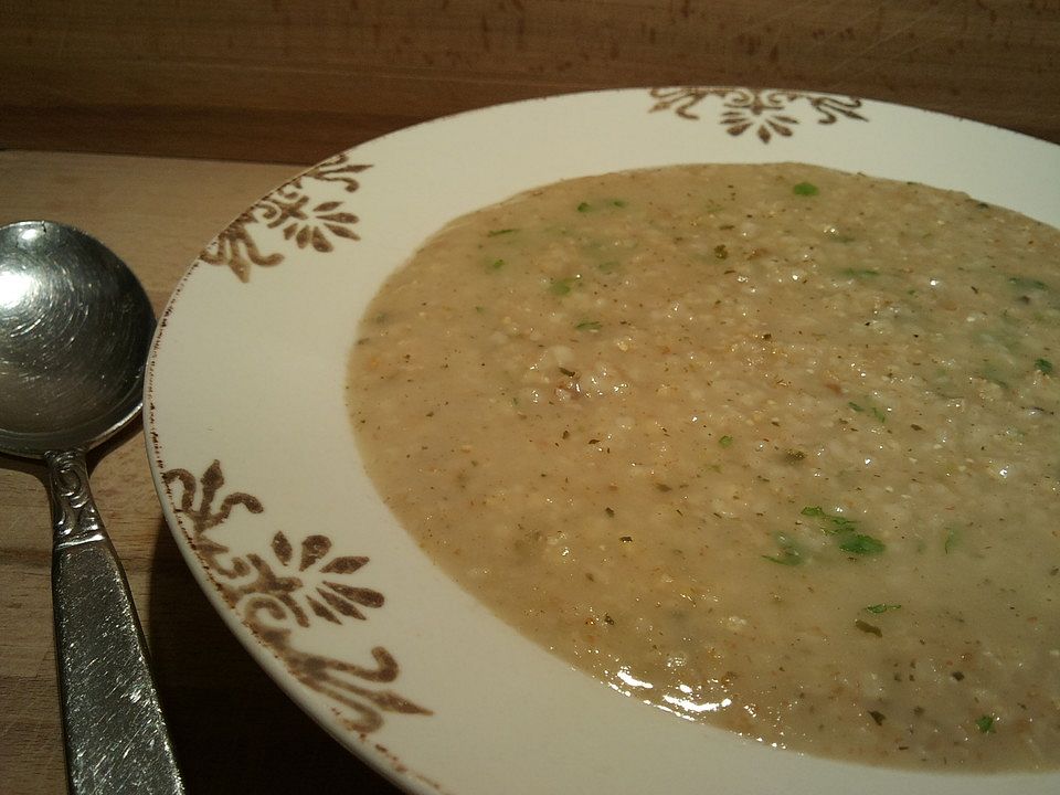 Haferschleimsuppe ohne Ei von ganoderma-lucidum| Chefkoch