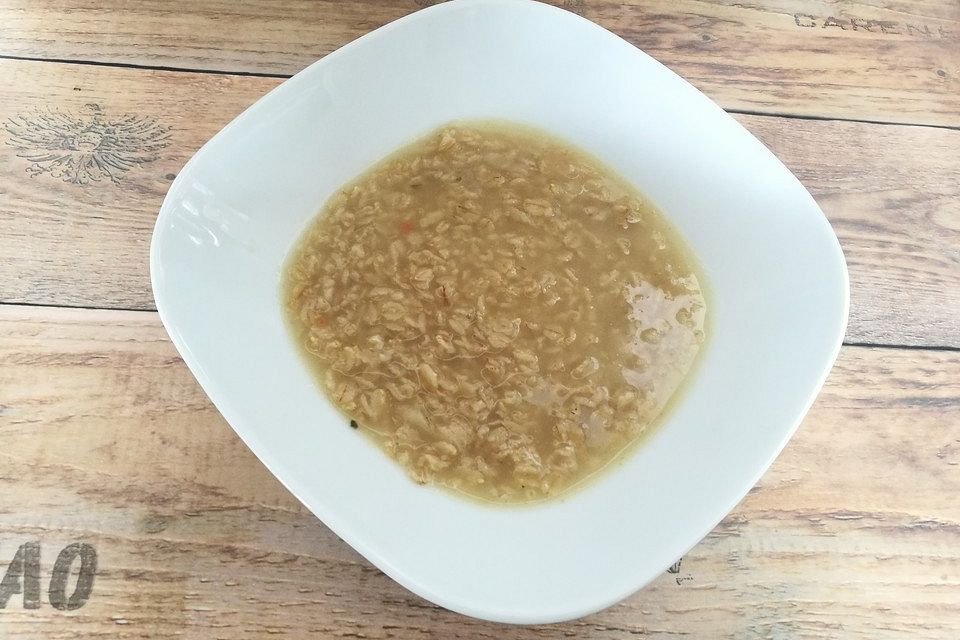 Haferschleimsuppe ohne Ei Haferschleimsuppe ohne Ei