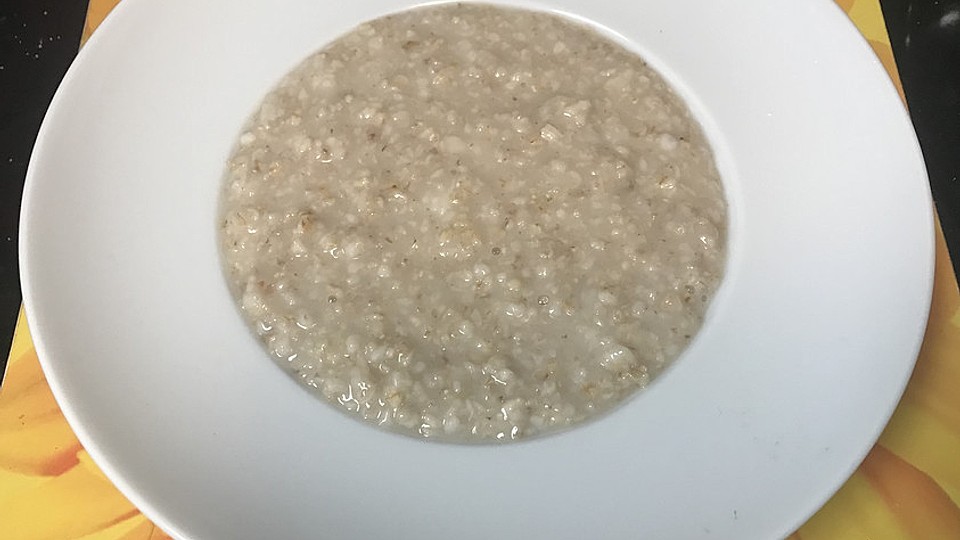 Haferschleimsuppe Ohne Ei Von Ganoderma Lucidum Chefkoch