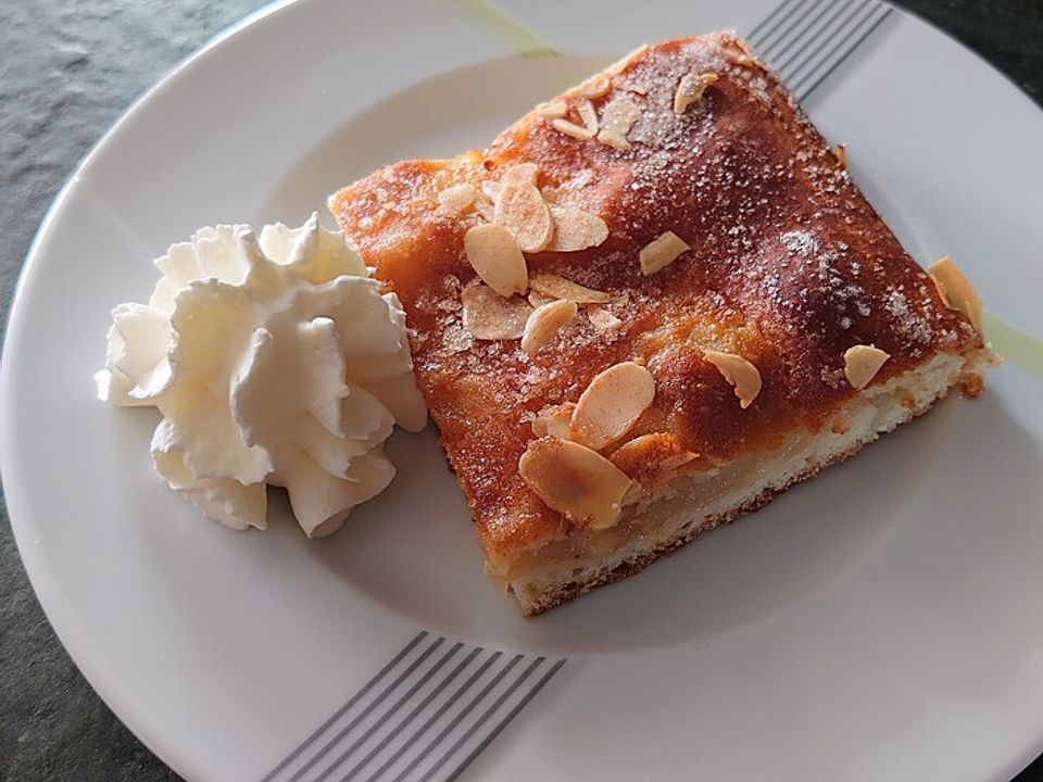 Gedeckter Apfelkuchen mit Hefeteig vom Blech von Sadhaka| Chefkoch