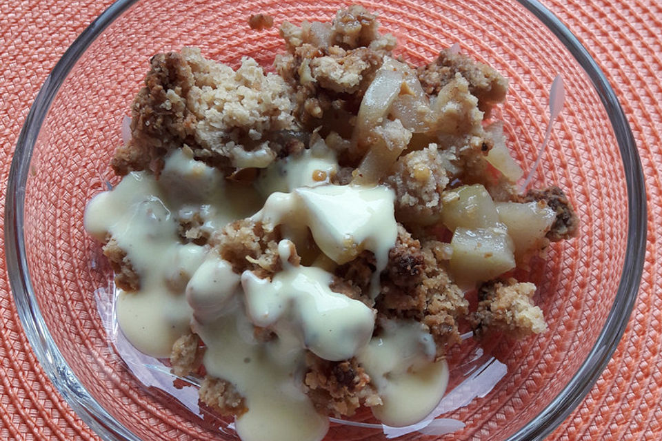 Birnen Crumble Birnen Crumble
