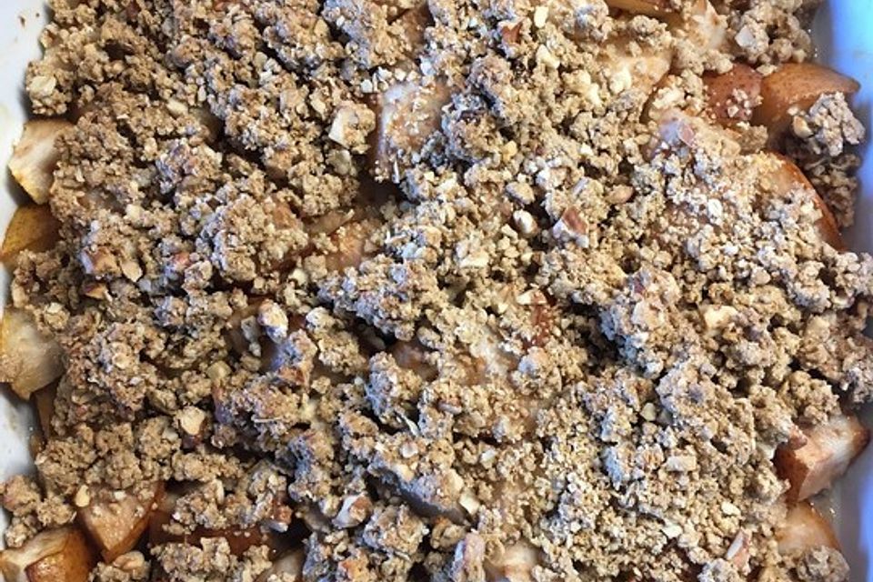 Birnen Crumble Birnen Crumble