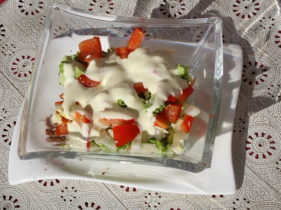 Romanesco-Paprika-Salat von patty89| Chefkoch