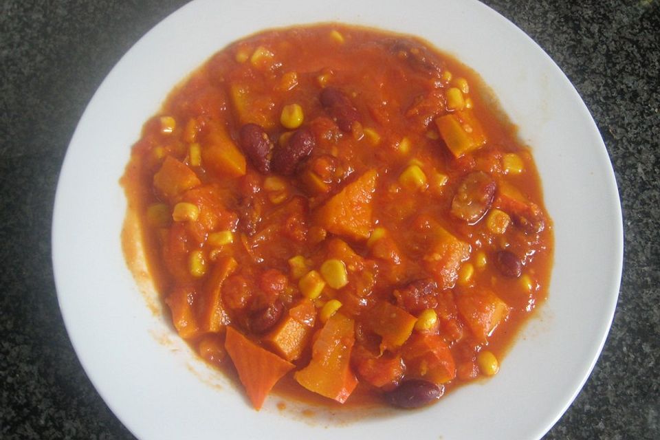 Chili con Kürbis