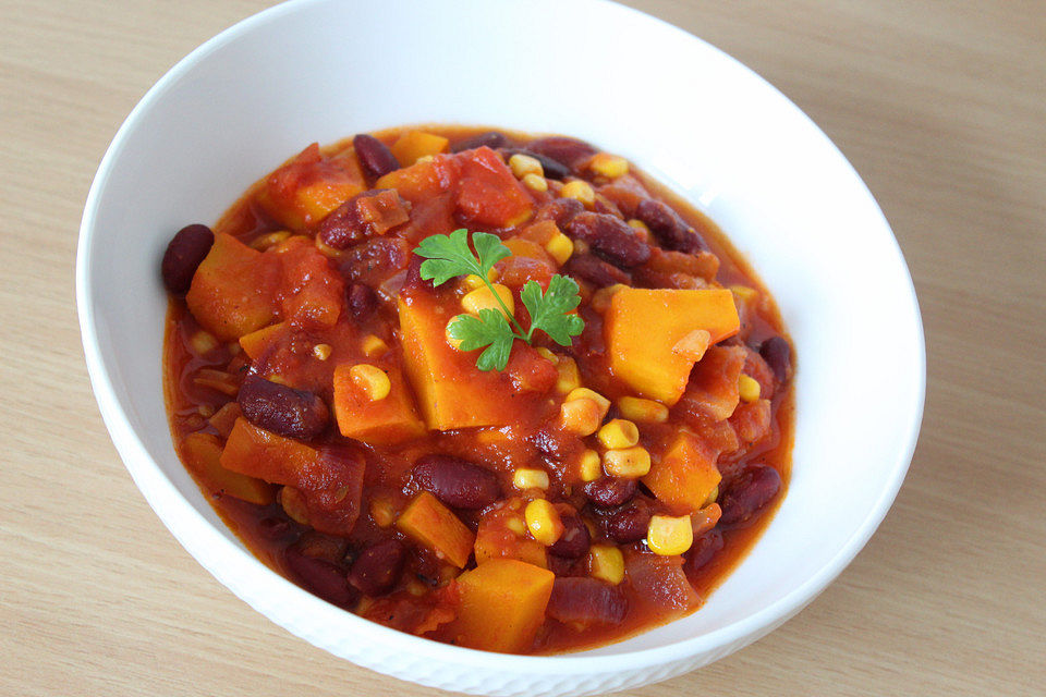 Chili con Kürbis