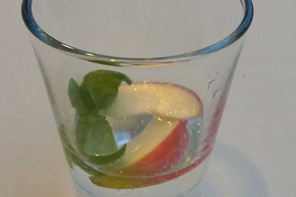Gin and Tonic mit Apfel und Basilikum Gin and Tonic mit Apfel und Basilikum