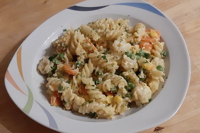 Buttergemüse-Nudel-Pfanne von MissLanger| Chefkoch