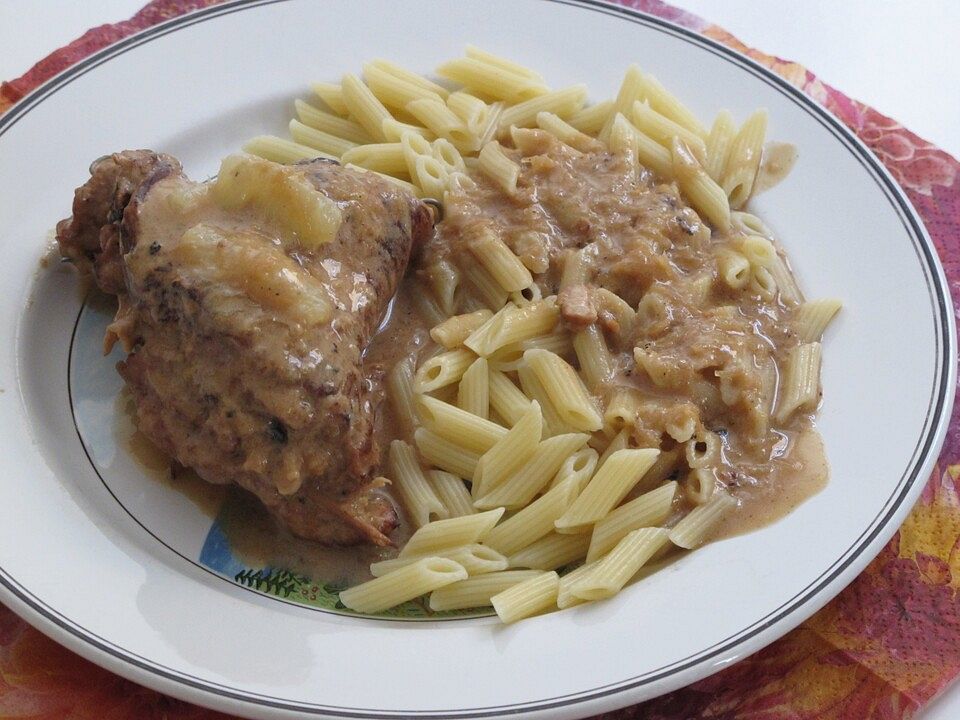 Putensteaks mit Käsefüllung und Zitronensauce von geschmacklich_gut ...