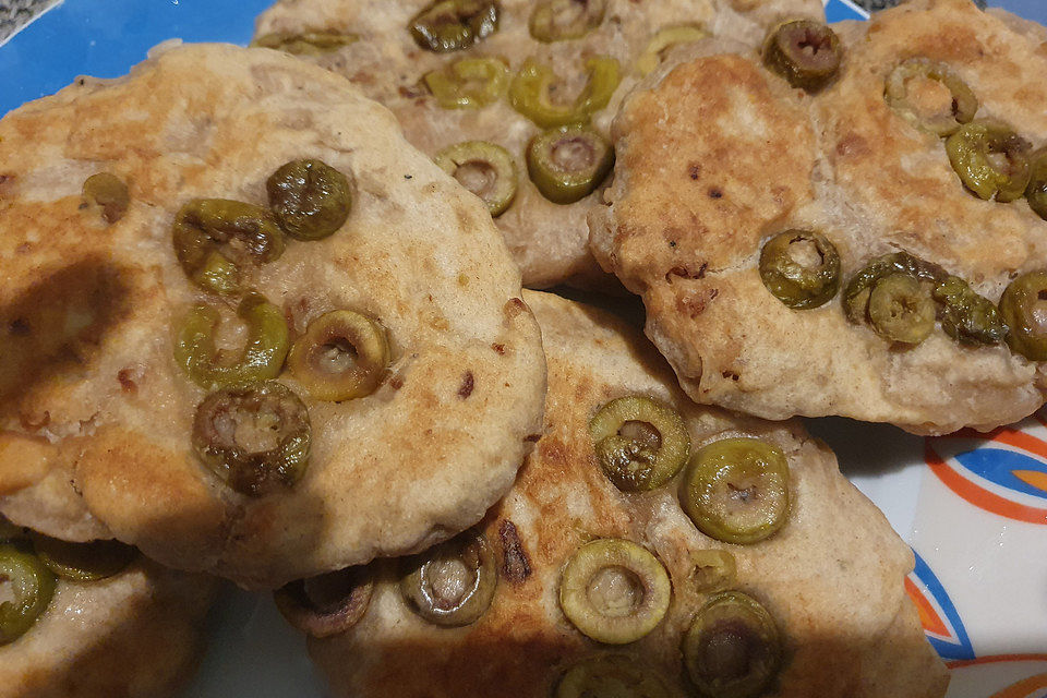 Pfannenbrot ohne Hefe Pfannenbrot ohne Hefe