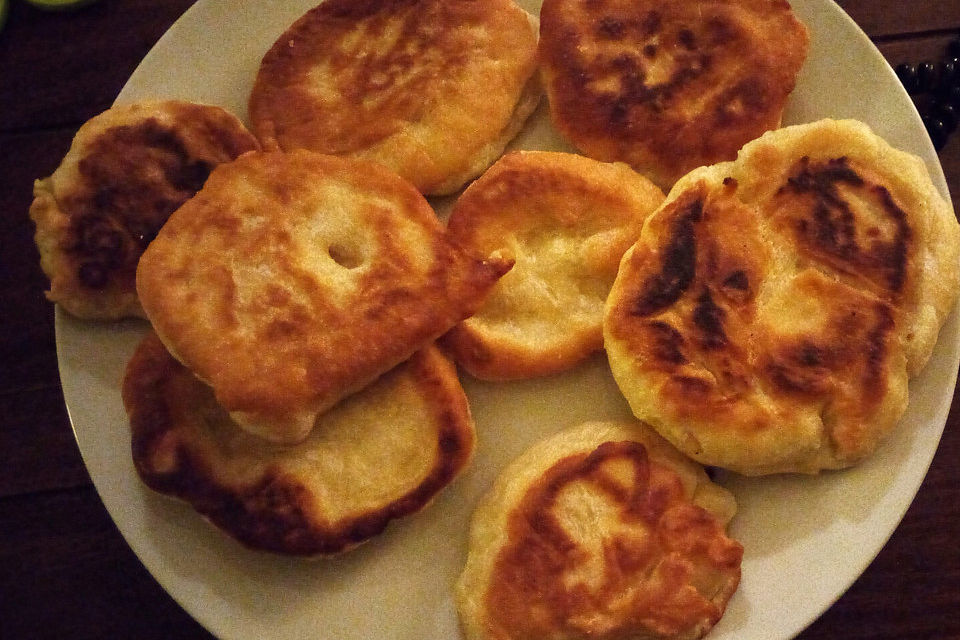 Pfannenbrot ohne Hefe Pfannenbrot ohne Hefe